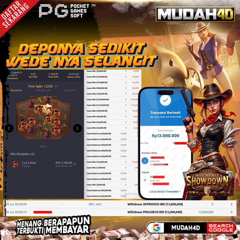 𝐁𝐮𝐤𝐭𝐢 𝐊𝐞𝐦𝐞𝐧𝐚𝐧𝐠𝐚𝐧 26 JUNI 𝟐𝟎𝟐𝟓 𝐝𝐢 MUDAH4D 𝐖𝐃 13 𝐉𝐮𝐭𝐚
